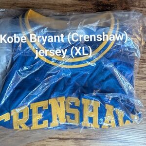 Blue and Yellow Basketball Jersey